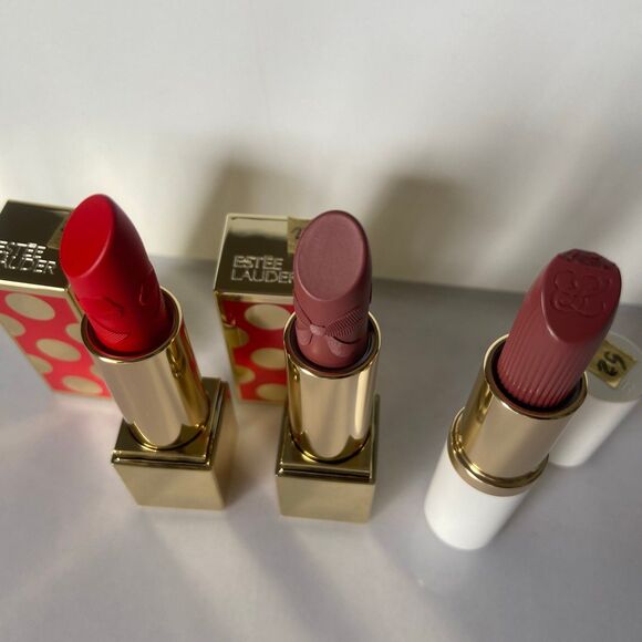 Estee Lauder Lipstick x3 - Christmas Holiday Limited edition 2025 - Picture 2 of 10